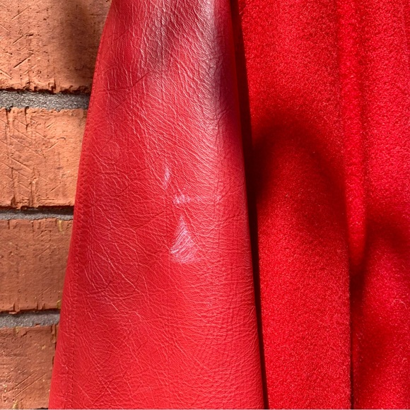 Butwin Varsity letterman Wool/leather Made In USA 3XL Red/white/blue “D” Jacket - Picture 3 of 6